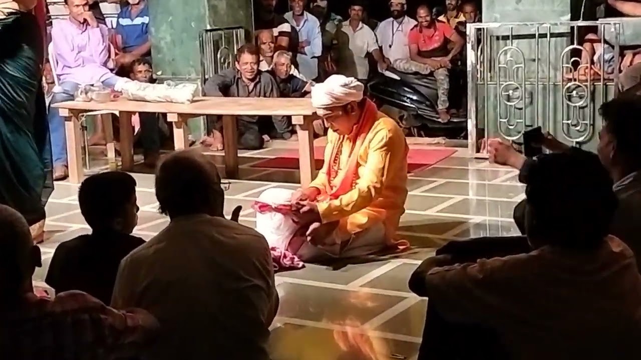 माळेवाडी येथे झालेल्या संयुक्त दशावतार नाटकात 