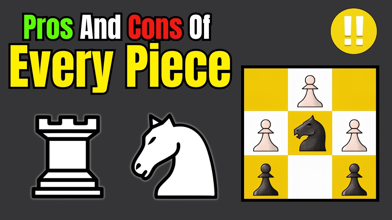 Strengths And Weaknesses of Every Piece in Chess!
