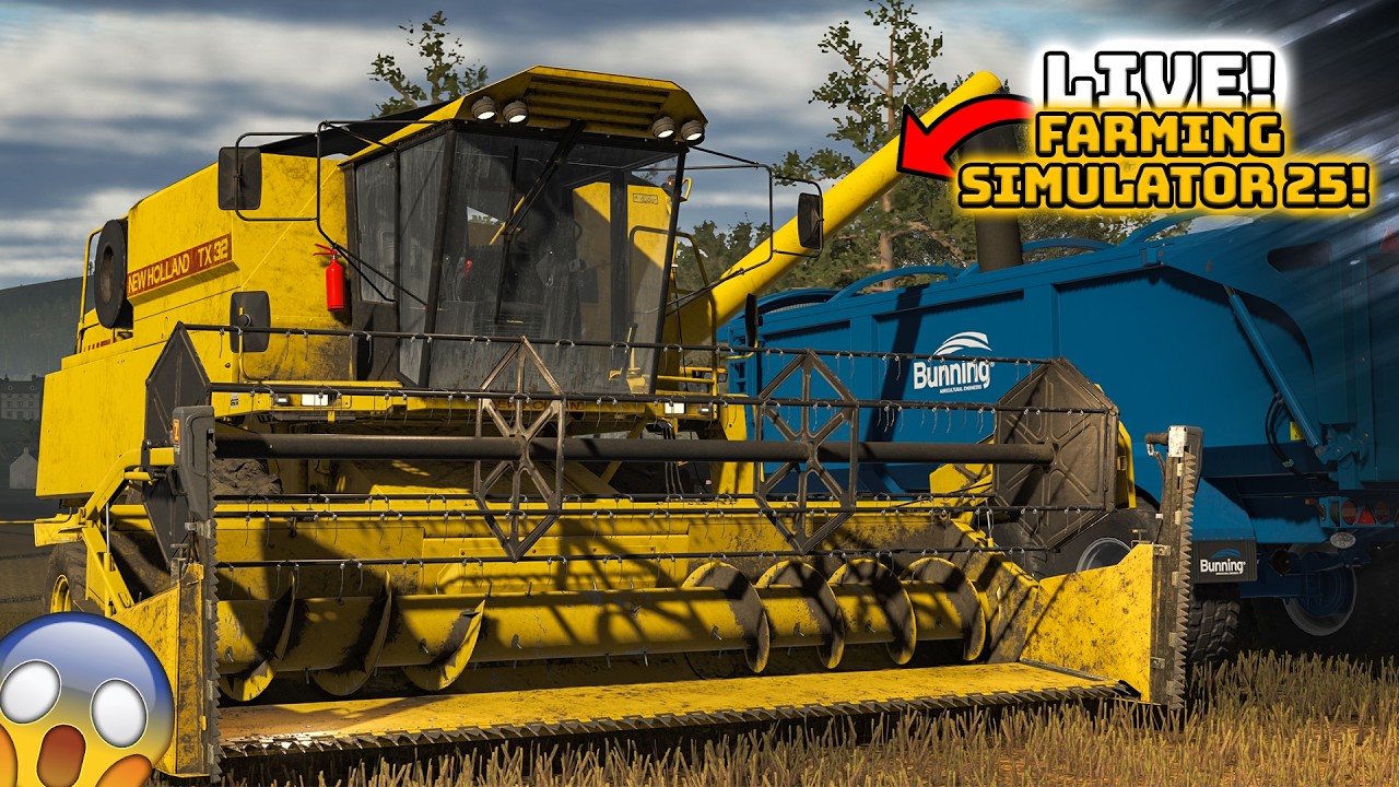 🔴LIVE! - Odwiedziny u ciotki Kaśki🤫 Farming SImulator 25🔥 #fs25 #farmingsimulator25