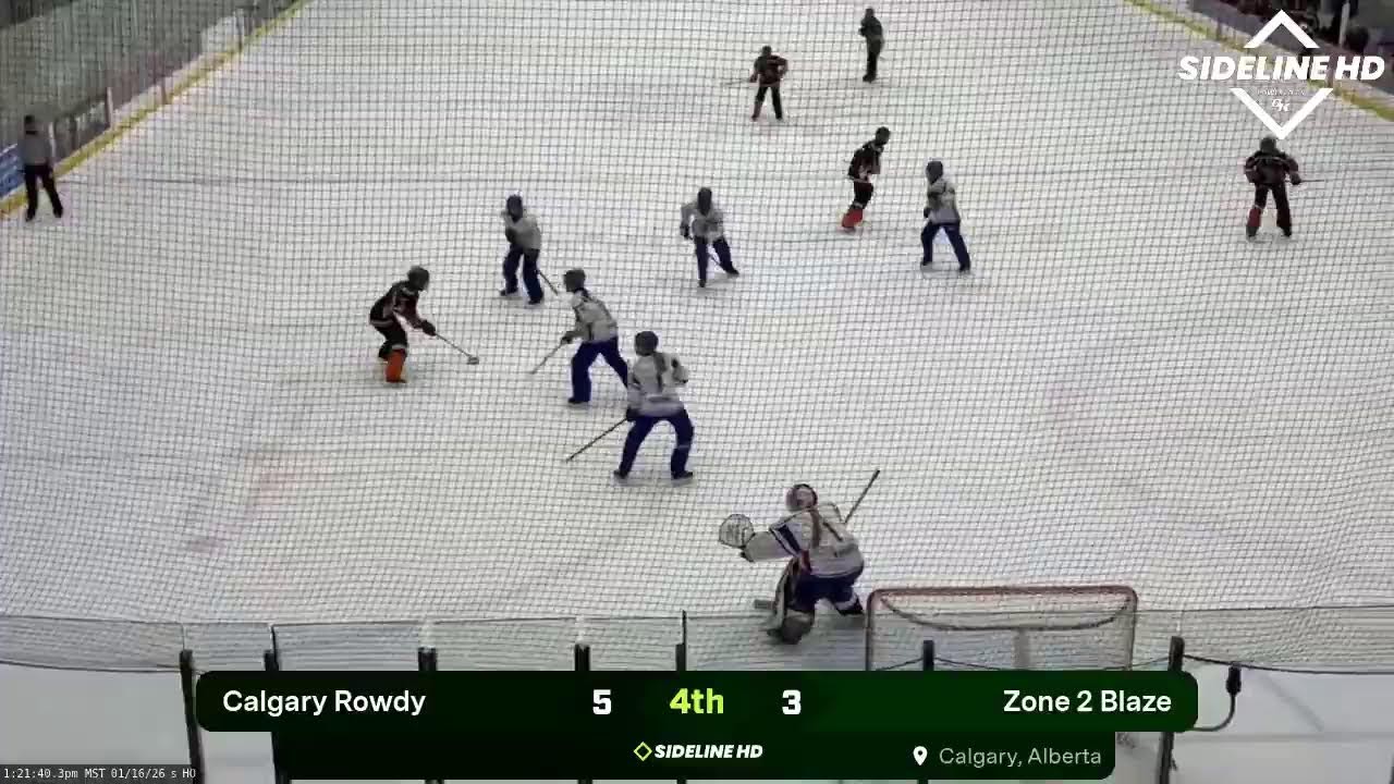 Zone 2 Blaze vs. Calgary Rowdy (2026.01.16)