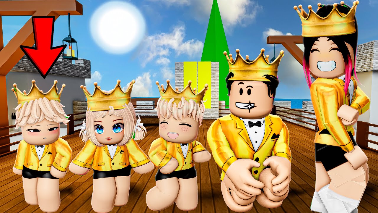 NÓS COPIAMOS O GOLD SENDO BEBÊS FOFINHOS EM BROOKHAVEN!