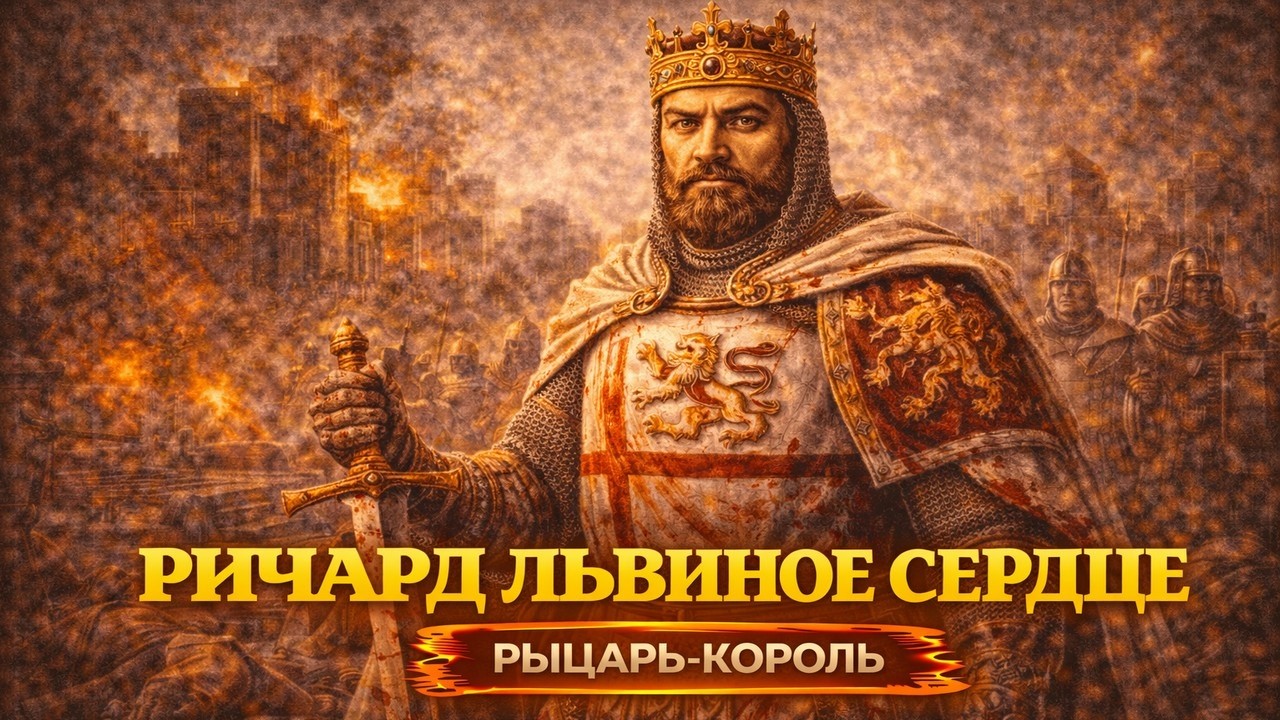 👑 РИЧАРД ЛЬВИНОЕ СЕРДЦЕ — король, живший как рыцарь | Исповедь правителя