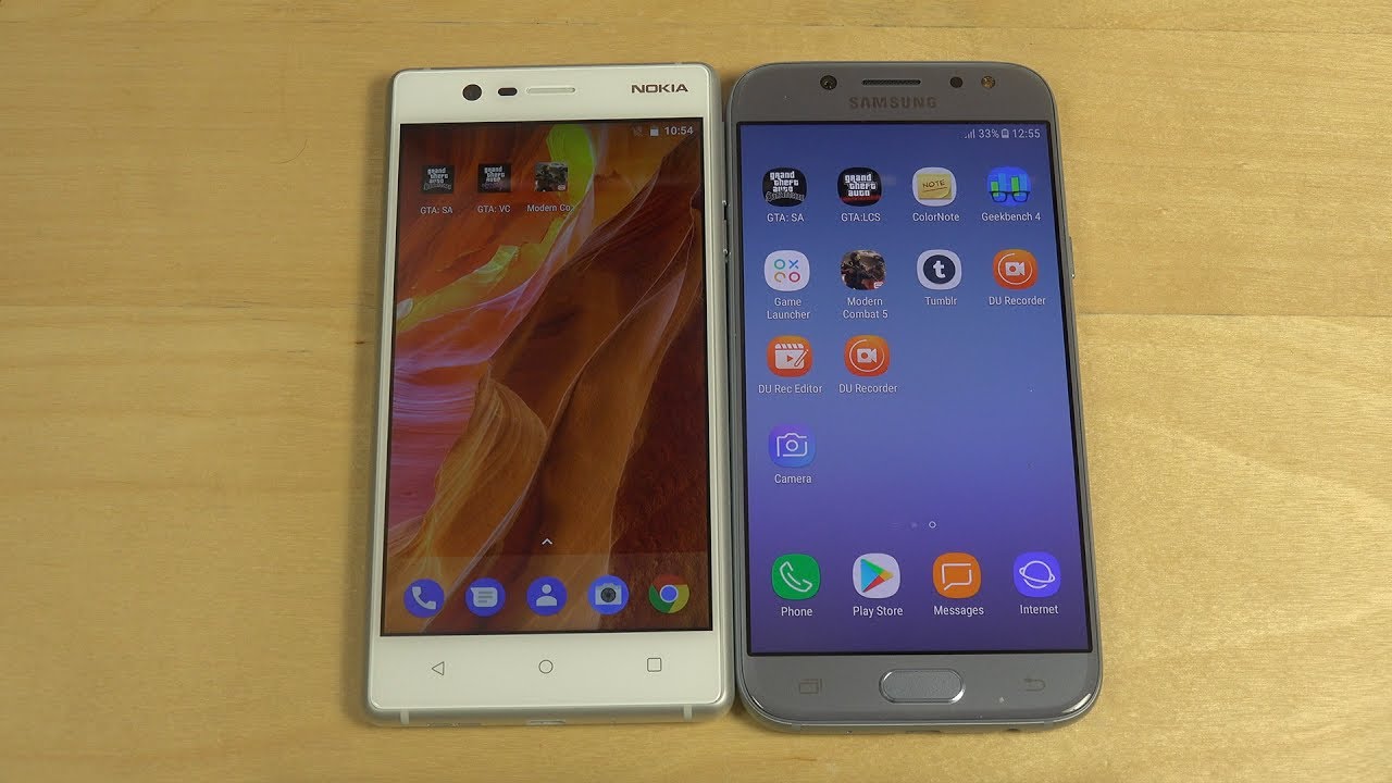 Nokia 3 vs. Samsung Galaxy J5 - Which Is Faster?