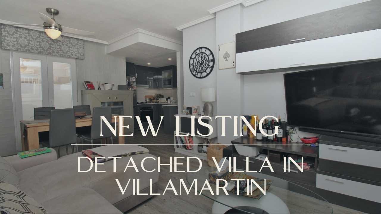 REF: VC3676 Stylish detached villa overlooking the pool in Villamartin - 229,950€