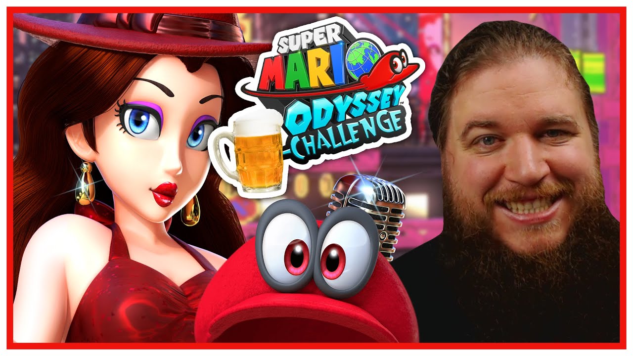 ERST SEILSPRINGEN DANN PARTY - Super Mario Odyssey Bier Challenge #5