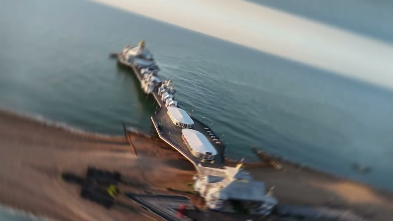 Eastbourne Seafront Pier, Sunrise, 28/7/24