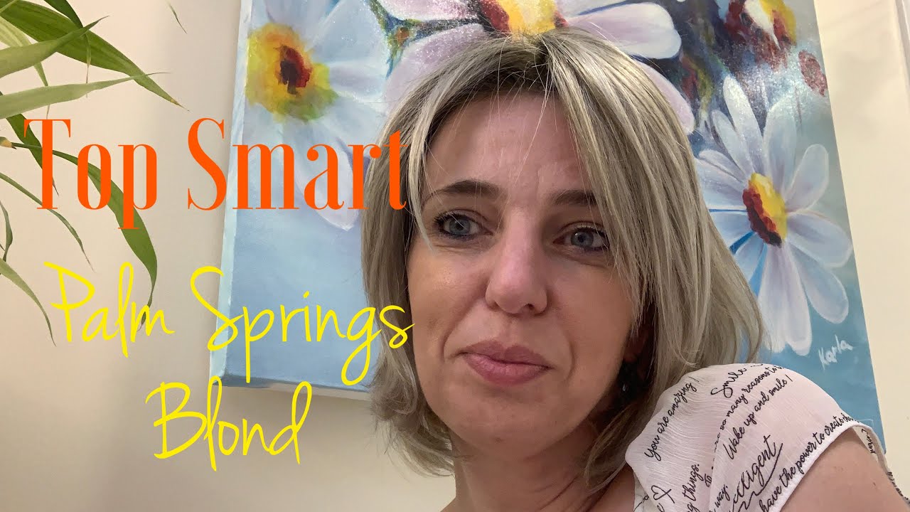 Top smart 12’, Palm Springs Blond with Shaded praline colour comparison.