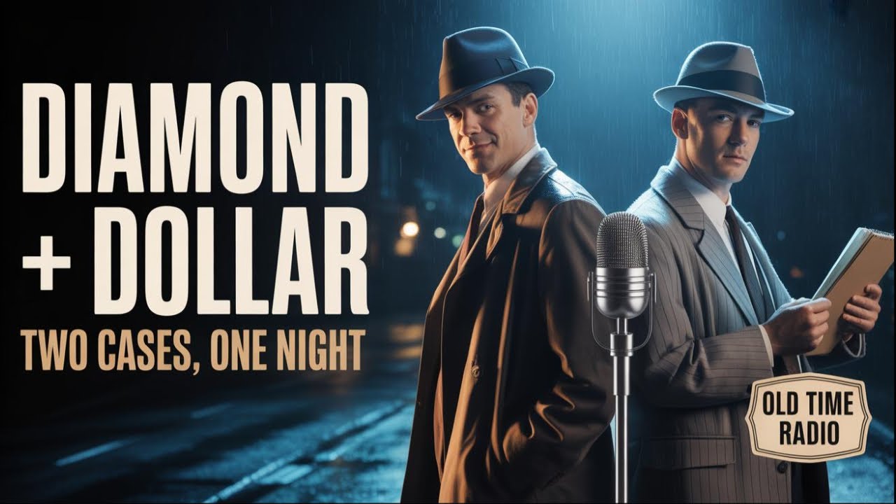 Richard Diamond / Johnny Dollar — Back-to-Back Mystery Cases | Classic Radio Drama