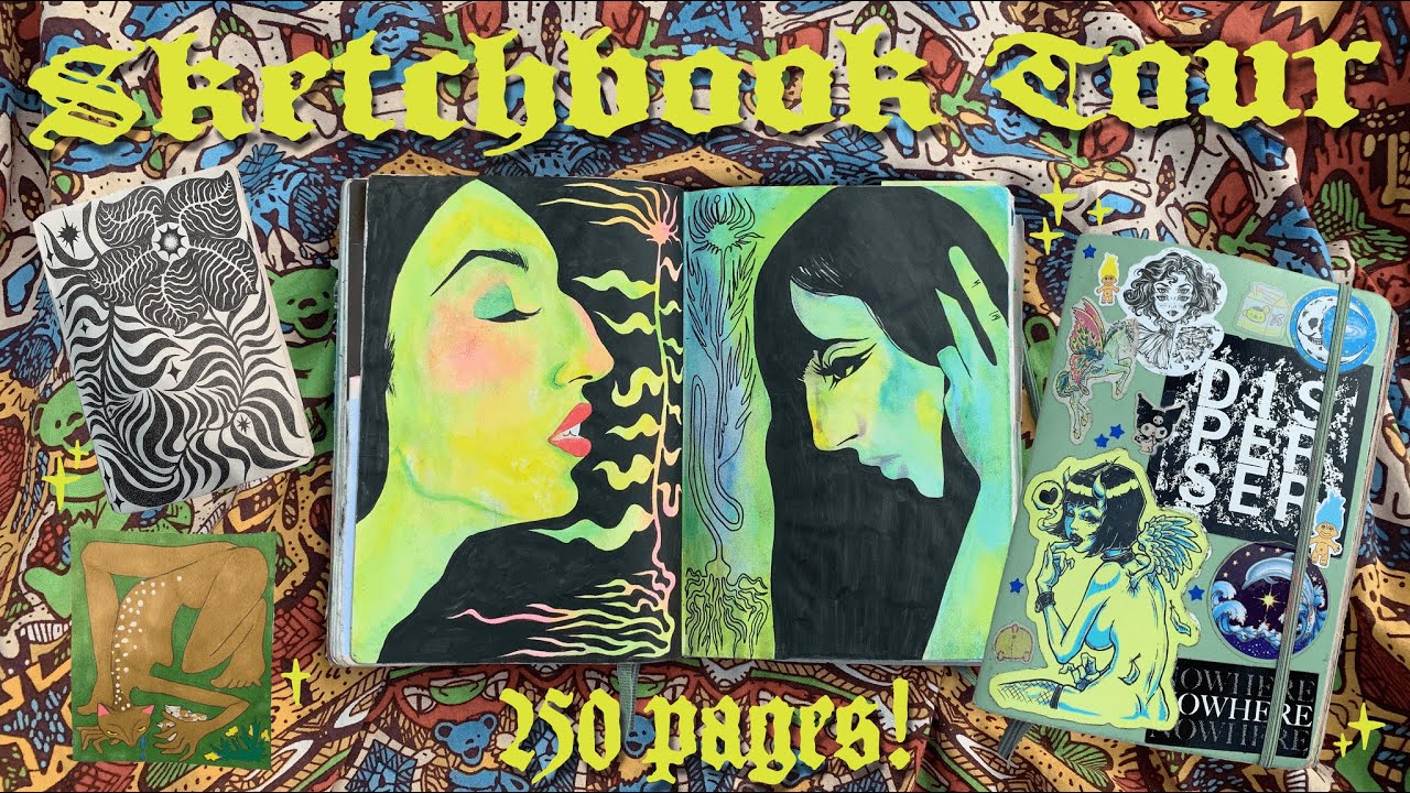 🌟 omg another one | Sketchbook #2 tour (2023-2025) 🌟