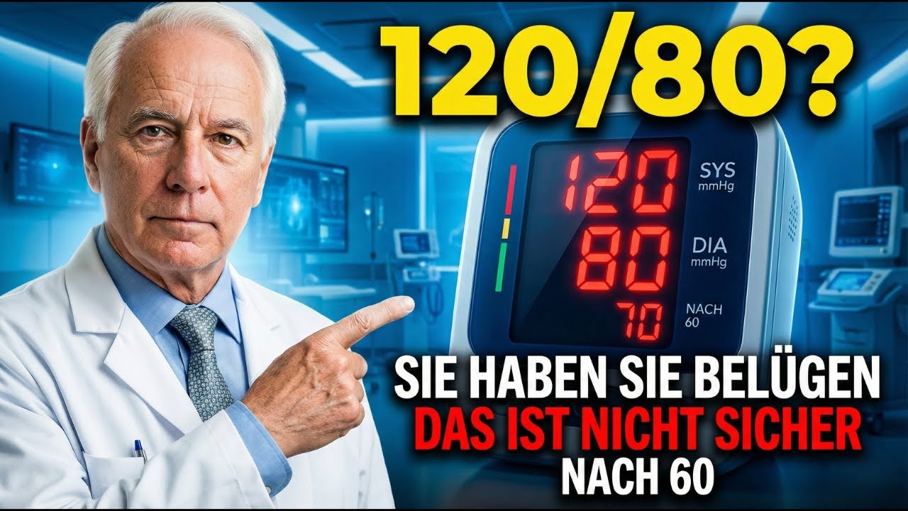 SENIOREN, welcher Blutdruck ist nach sechzig WIRKLICH sicher? (Die WAHRHEIT ist erschreckend)