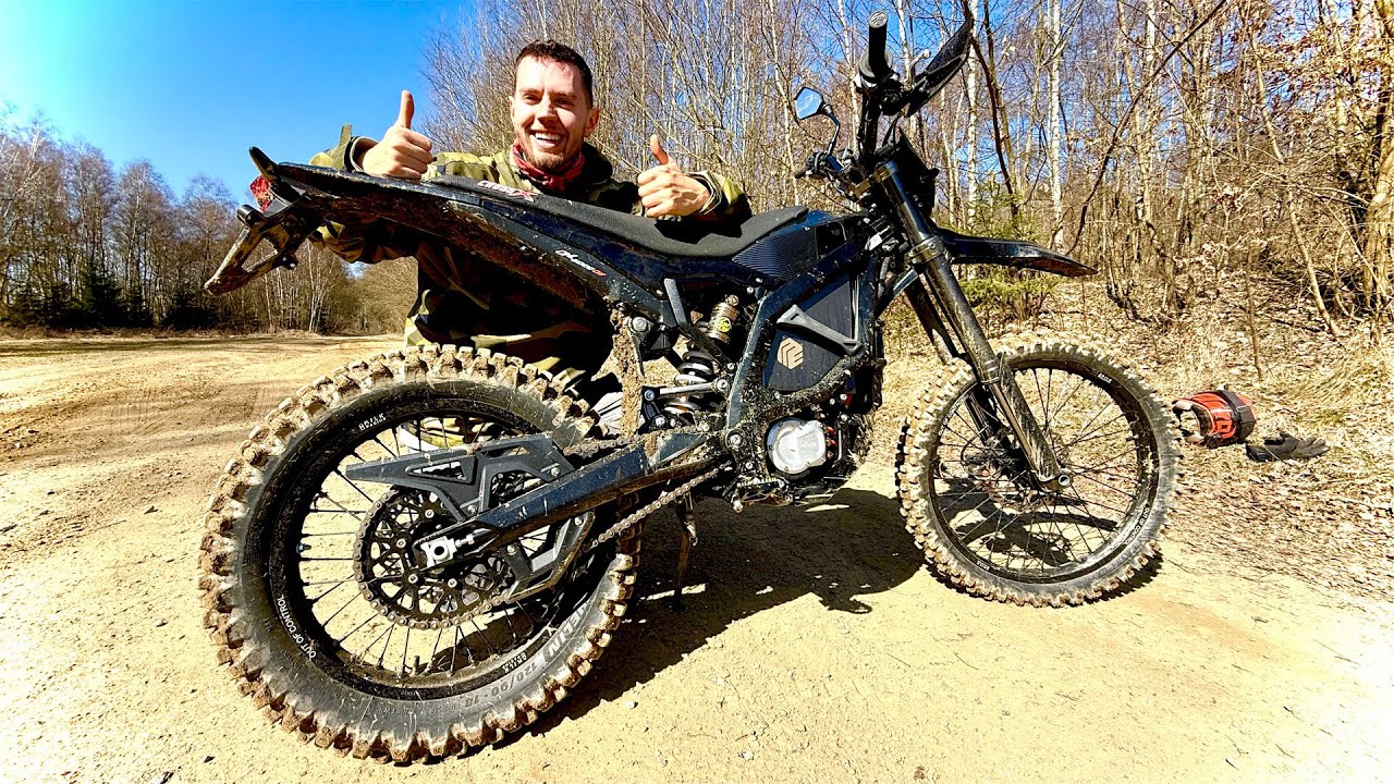 41PS und 85KG SCHWER, das f&uuml;hlt sich VERBOTEN an! Kranke Elektro Enduro ist FERTIG!