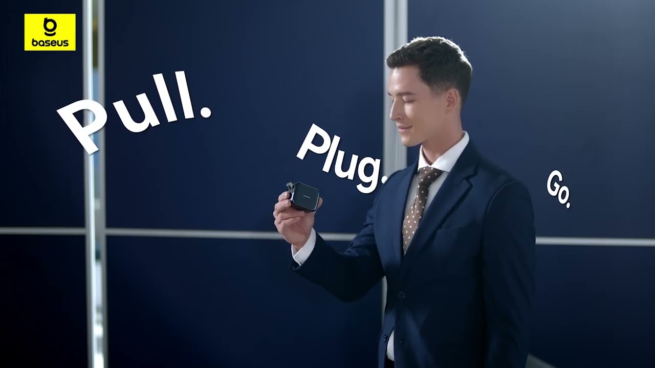Say Hello to Baseus EnerCore Charger with Built-in Retractable Cable &ndash; No More Cable Mess!#baseus