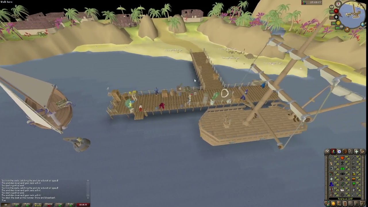 Oldschool Runescape | Tangled Kelp Troubles | Sailing