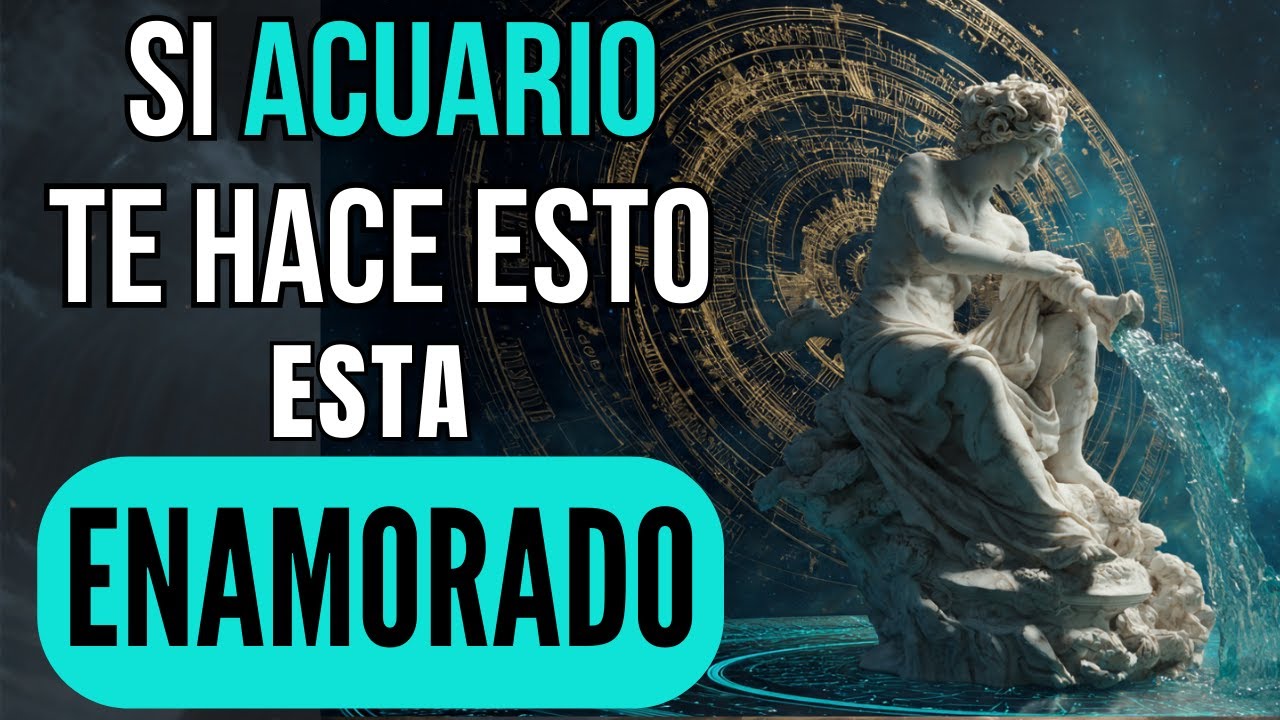 ♒10 Señales CLARAS de que un ACUARIO está ENAMORADO de ti (¿Le gustas de verdad?)💝