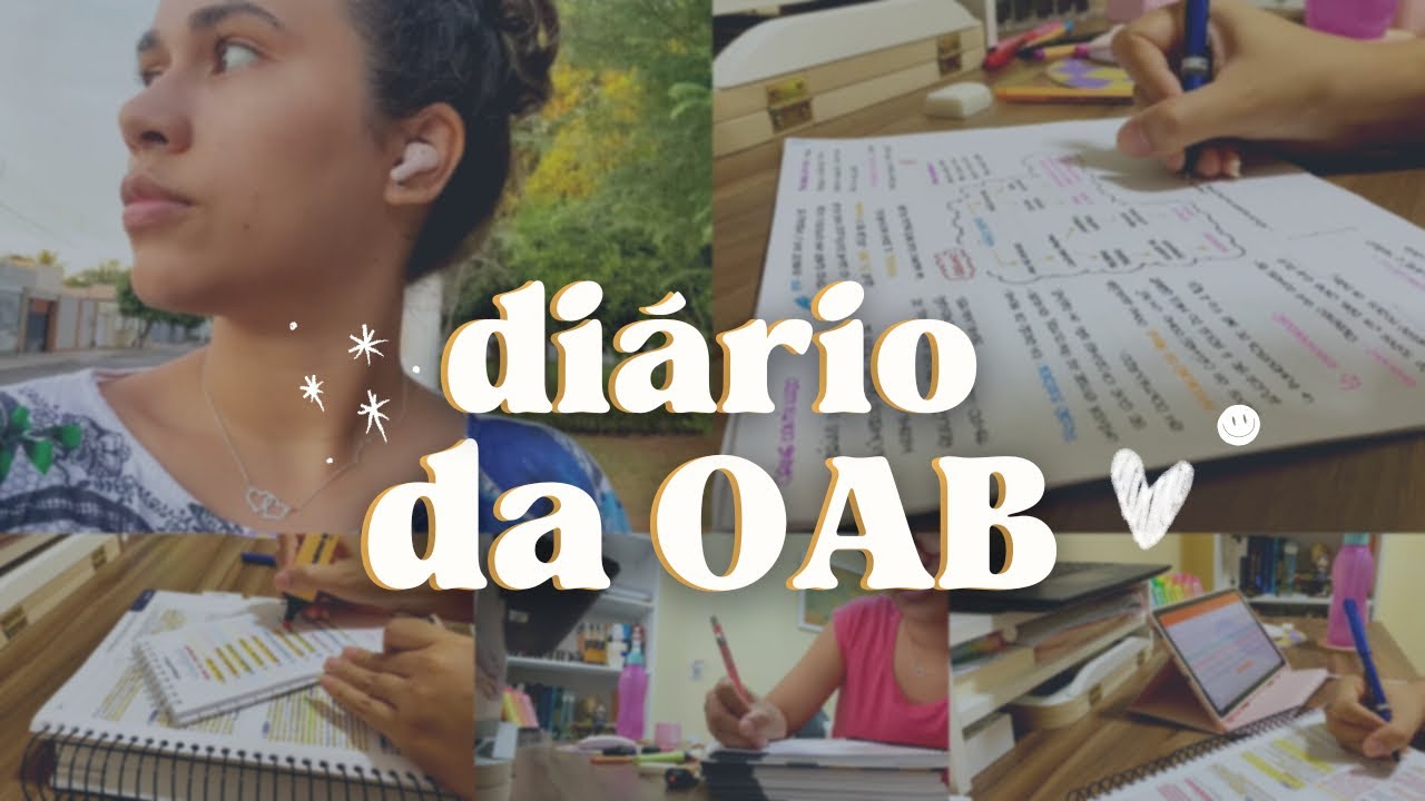 Diário da OAB [semana 6] | rotina de uma oabeira | produtividade real 📚🎯