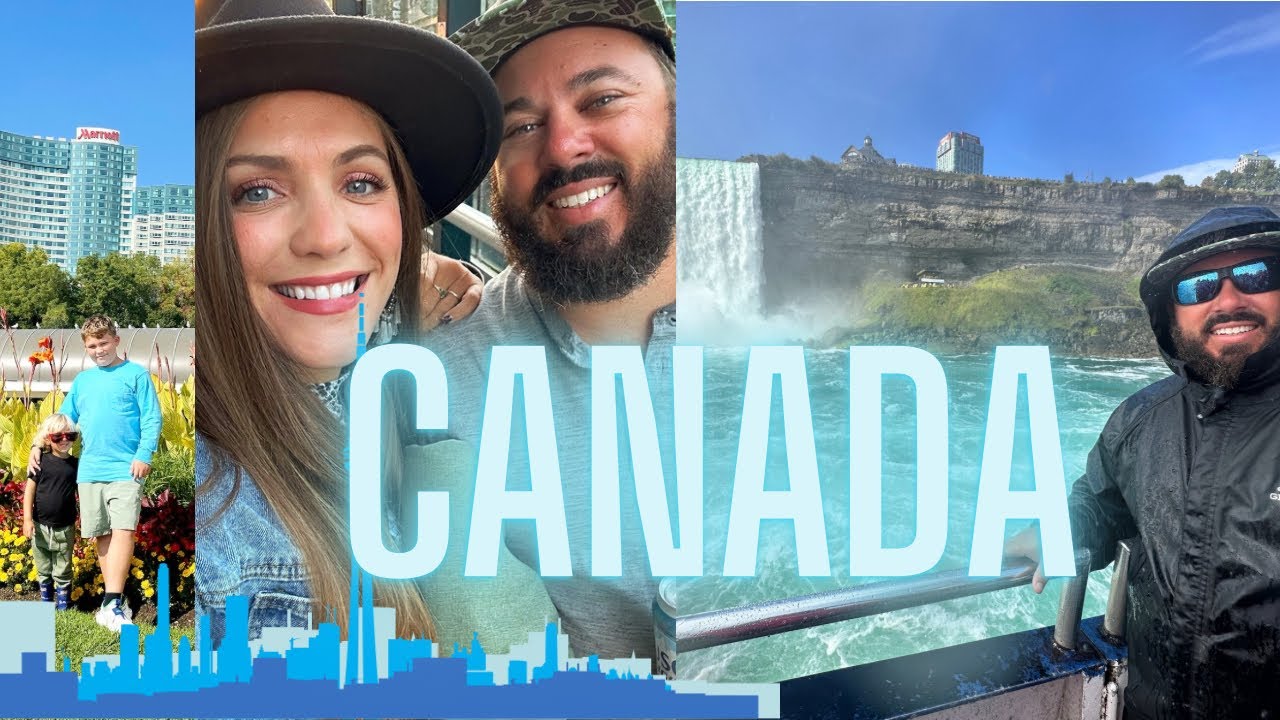 Family Canada Trip // Toronto Marriott City Centre Hotel, CN Tower, Niagara Falls 2023