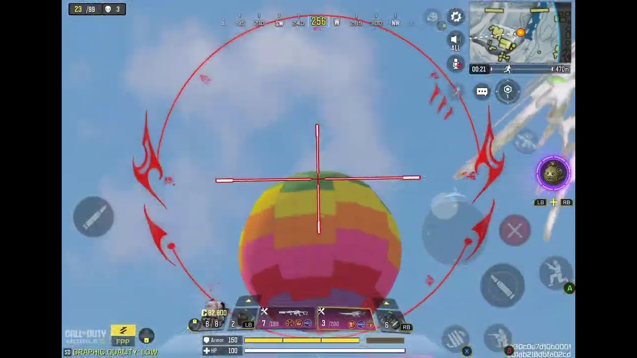 Sniped enemy off of ballon to being chased to The Very End by enemies 
