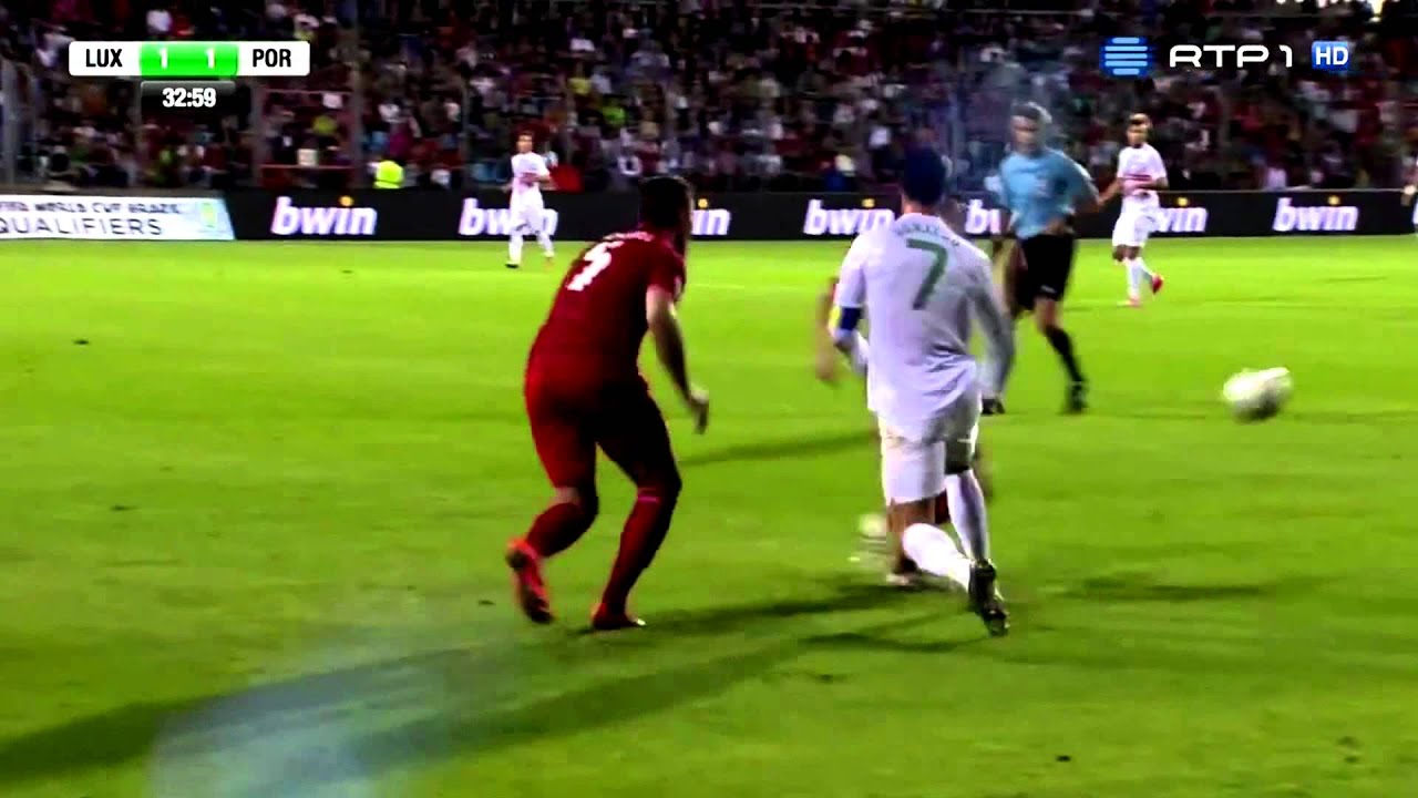 Cristiano Ronaldo Vs Luxembourg Away 12-13 HD 1080i By TheSeb