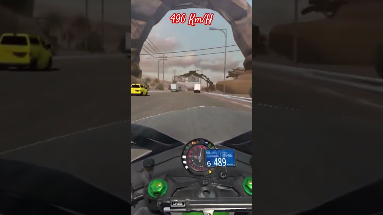 Kawasaki ninja h2 490km/h