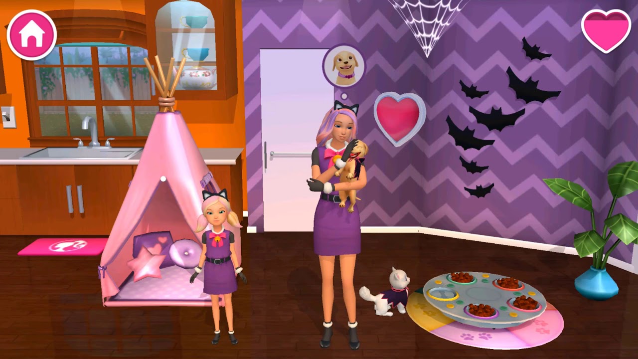 Barbie Dreamhouse Adventures - Stacie Dress Up for Halloween, Unlock More Decoration