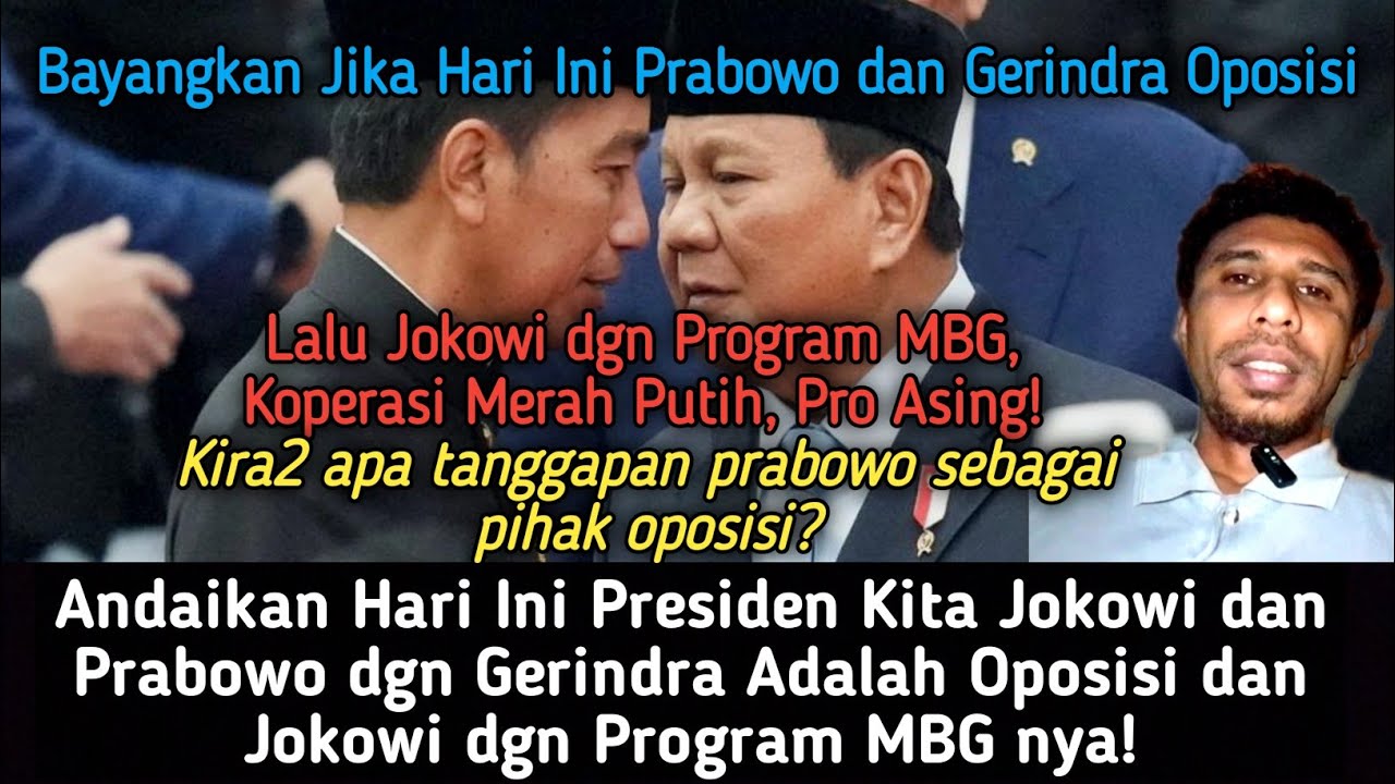 Andaikan Hari Ini Presiden Kita Jokowi Dgn Programnya Seperti Prabowo, Apa Kritikan Kalian??