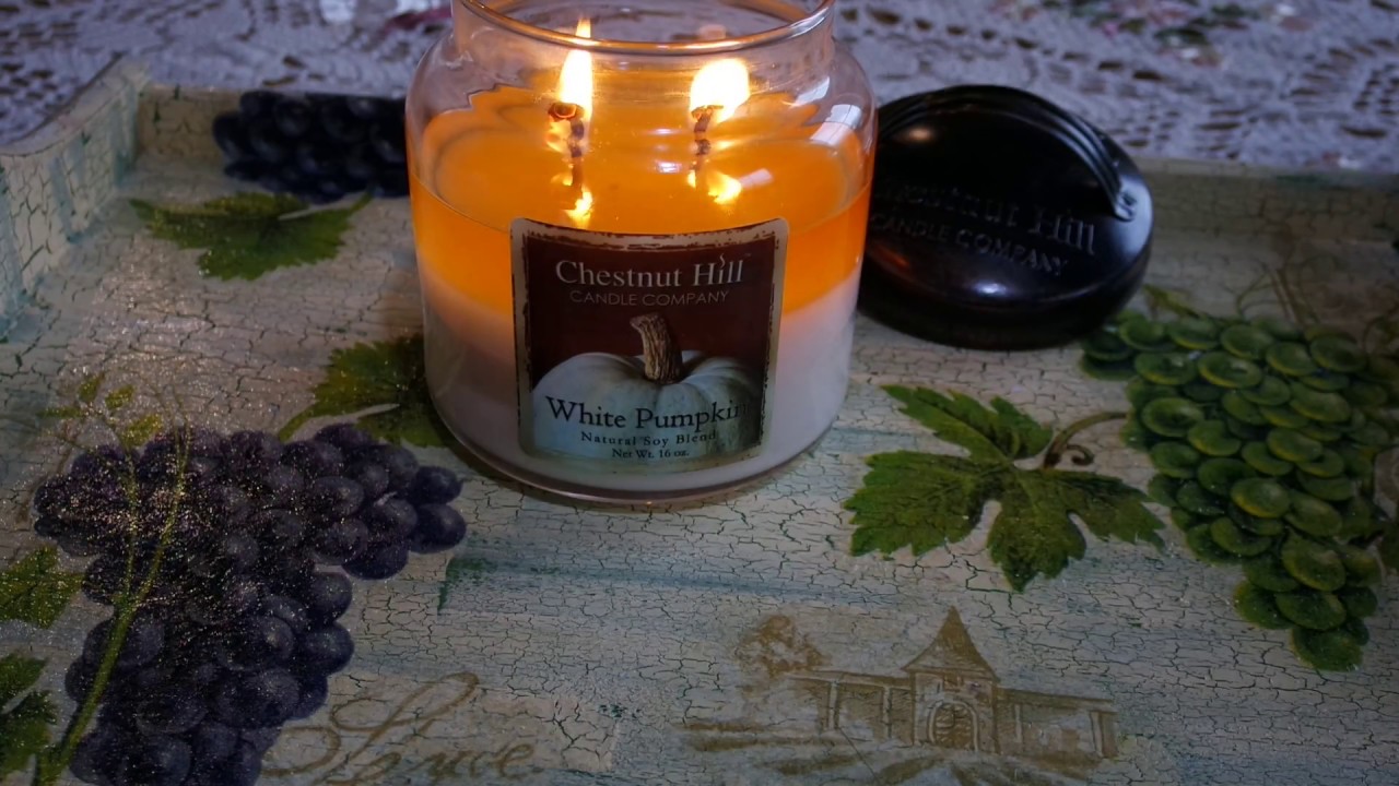 Chestnut Hill Candle Company - recenzja White Pumpkin
