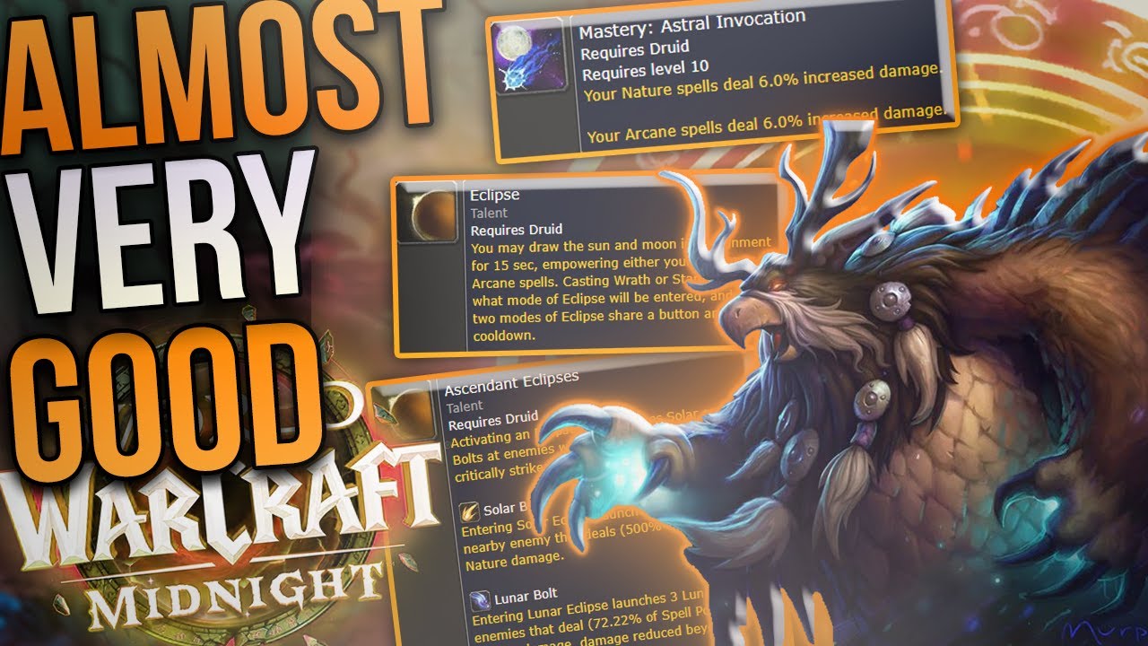Midnight Beta Specs | You Actually Have To PRESS Eclipse Now - Balance Druid Recap