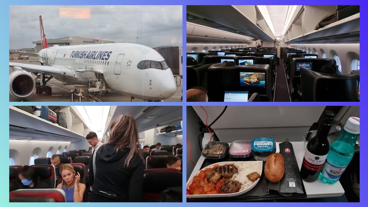 Trip report from London to Istanbul| Turkish Airlines| Airbus A350 Economy