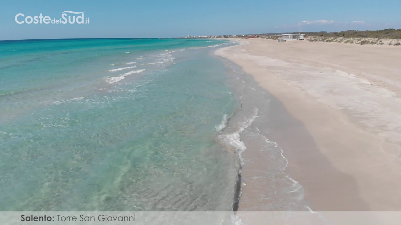 la SPIAGGIA del SALENTO a MAGGIO - TORRE SAN GIOVANNI