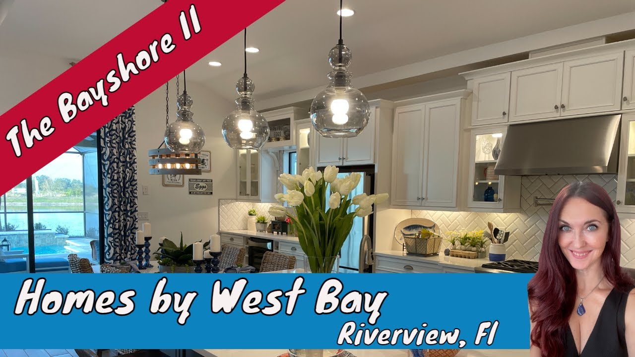 New Home Tour | The Bayshore 2 I West Bay Homes, Riverview, Fl