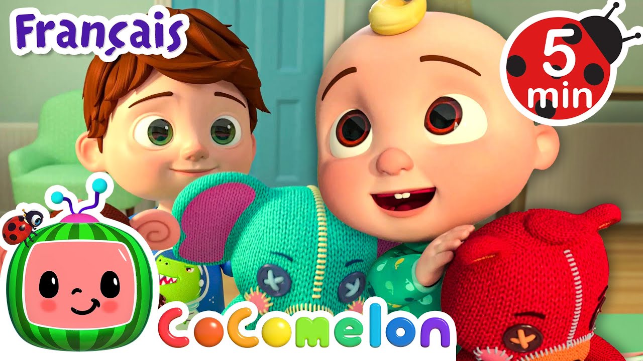 5 petits animaux | Cocomelon | Chanson + Comptines du Monde / Vidéos Éducatives