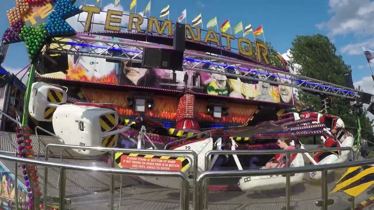 Cambridge Midsummer Fair 2023, Part 3: Rides