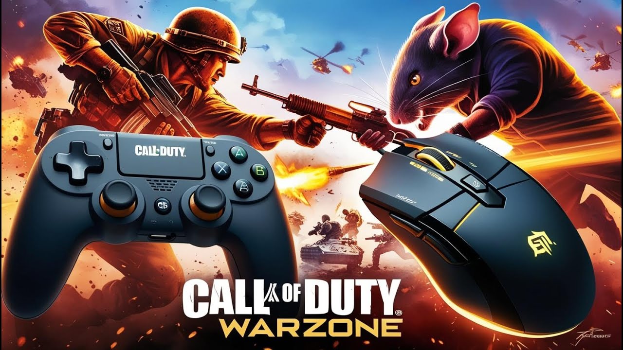 A VERDADE SOBRE MOUSE VS CONTROLE (WARZONE)