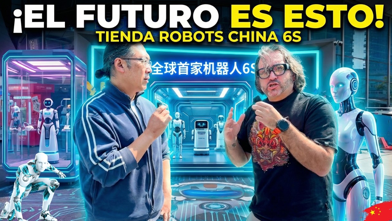 Así se Vende el Futuro en China: Personalizamos un ROBOT en la Tienda 6S (Con Ingenieros y Precios)