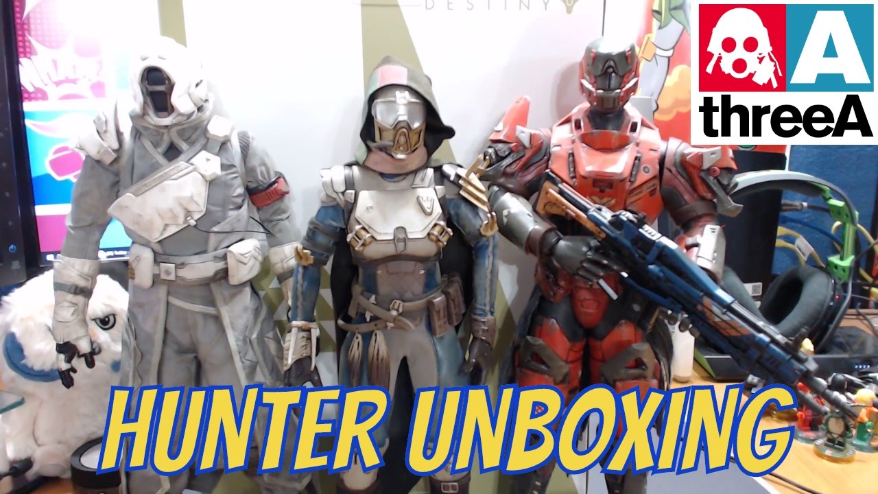 3A Destiny Hunter 1/6 Scale Figure Unboxing (Bungie Store Exclusive Edition)