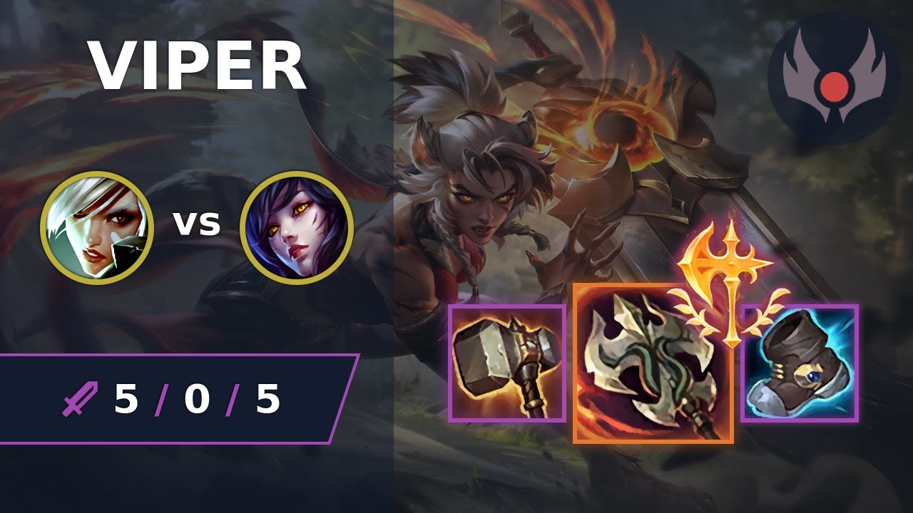 [ Viper ] Riven MID vs Ahri | NA GRANDMASTER | LOL Season 2024