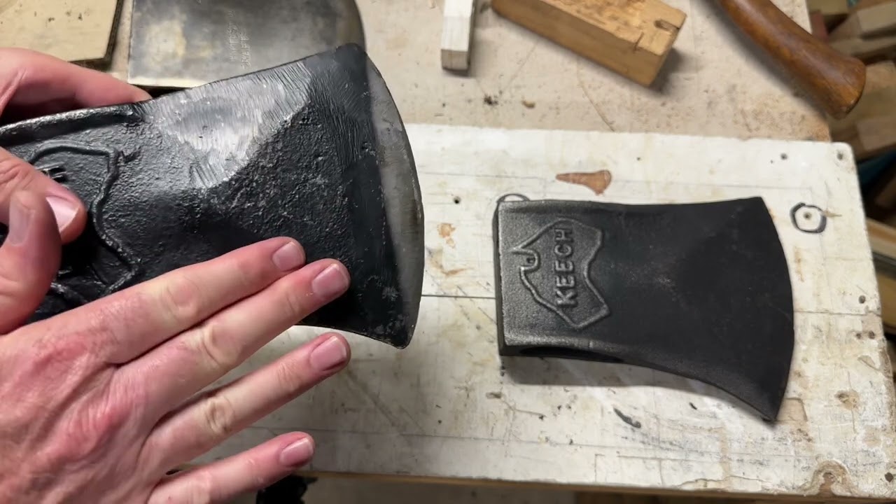 🇦🇺🇦🇺Keech sand casted Keesteel KC23 Axe head comparison 🇦🇺🇦🇺