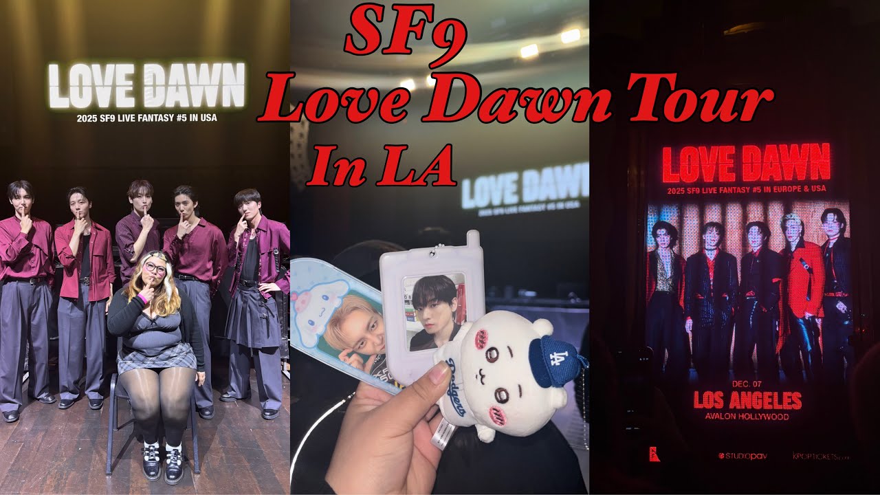 SF9 In LA Vlog