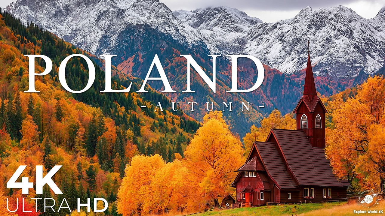Magical Poland Autumn 4K 🍁 | Discover the Beauty of Europe&rsquo;s Hidden Gem