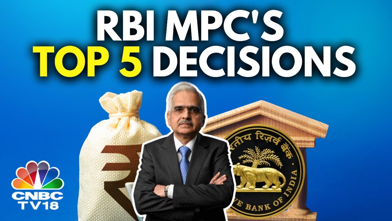 Repo Rate Unchanged | Stance Neutral | Top 5 Decisions From RBI's 4th Bi-Monthly Policy | N18V