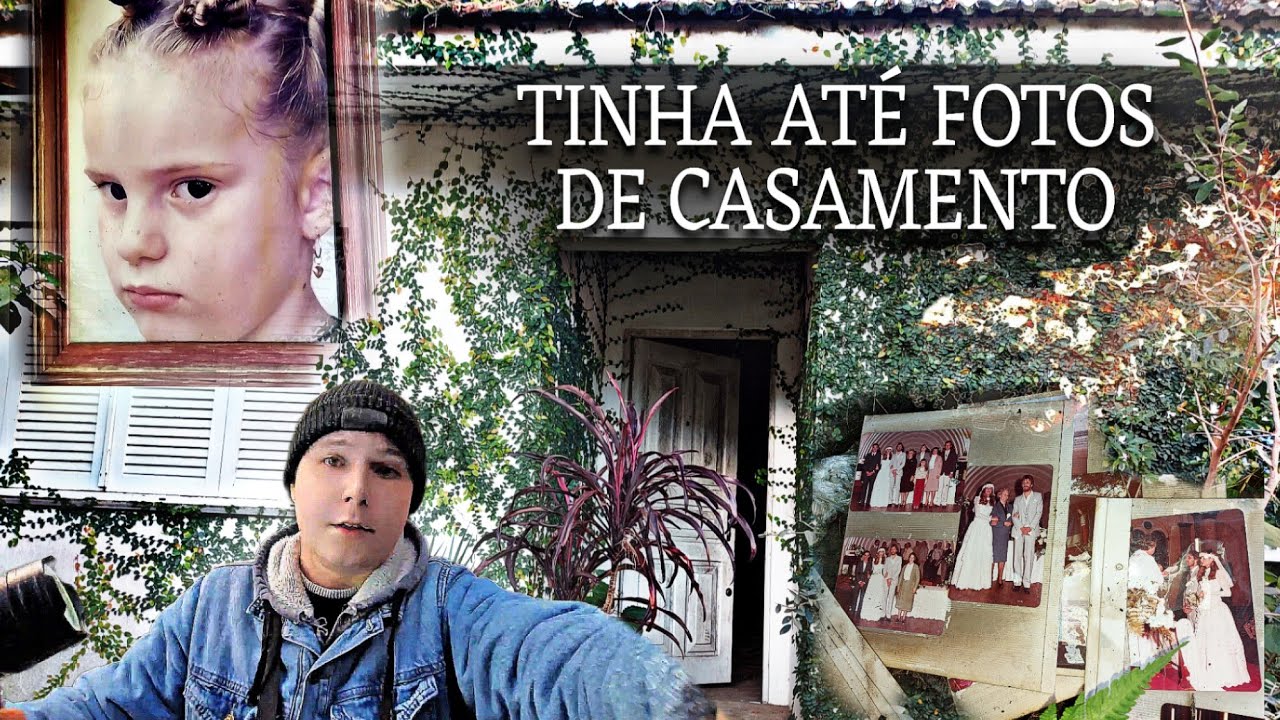 SINISTRO: ATÉ FOTOS DE CASAMENTO NA CASA ABANDONADA, ELE TIROU SUA VID* AQUI