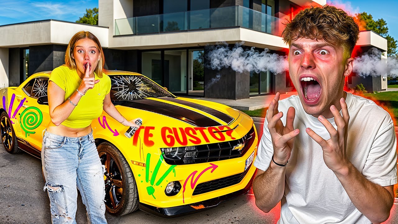 Le DESTROZO el COCHE a ANIMALIZE21 (broma sale mal)