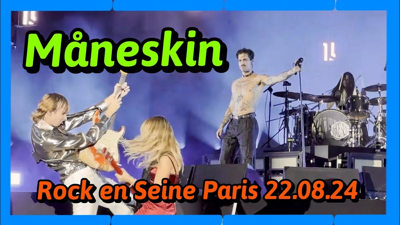 MANESKIN - ROCK EN SEINE - PARIS - 22.08.24
