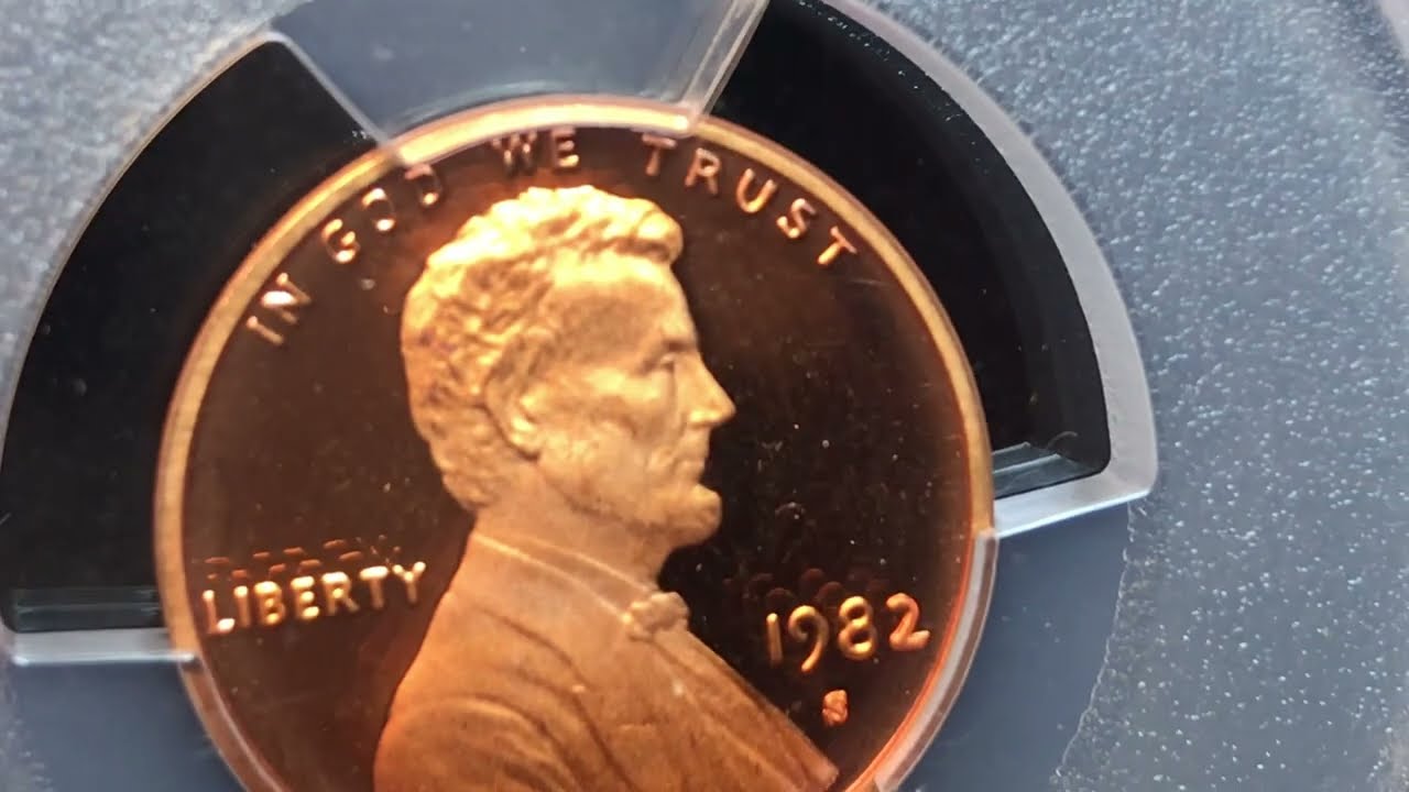 US 1982 Penny - United States Lincoln Cent - Graded PR69