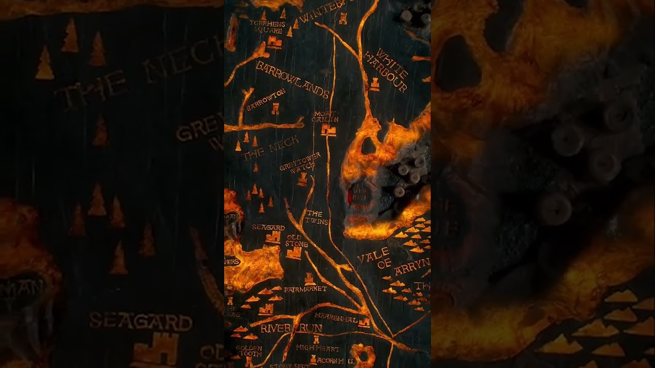 La mesa pintada de Rocadragon 🐲🔥 