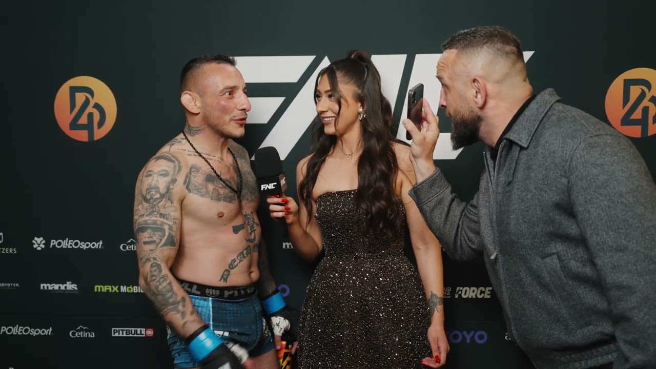 DU&Scaron;AN DŽAKIĆ | POST FIGHT INTERVIEW | FNC 29 | LJUBLJANA