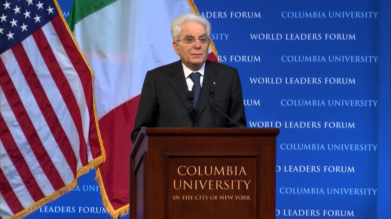His Excellency Sergio Mattarella, President of the Italian Republic