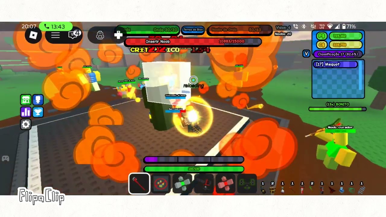 Parte 7: builderman vs Noob construtor (nível 2)