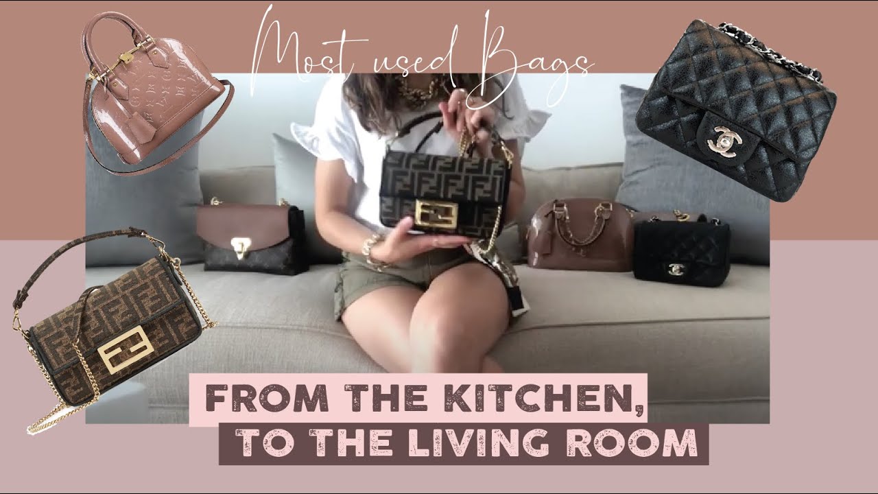 MY MOST USED HANDBAGS 👜🙌🏻  YOU MIGHT BE SURPRISED!!