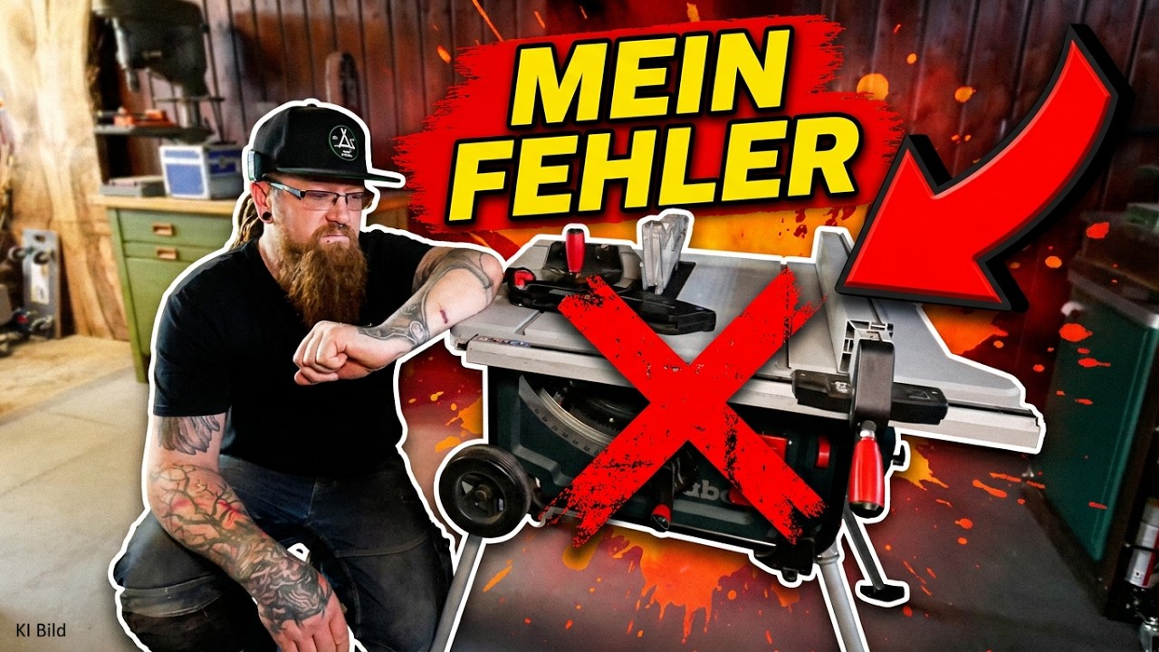 Ich hatte UNRECHT. Das Solltest du wissen! über die Metabo TS 254 Tischkreissäge.